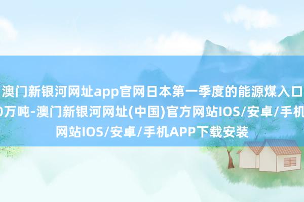 澳门新银河网址app官网日本第一季度的能源煤入口量略高于2500万吨-澳门新银河网址(中国)官方网站IOS/安卓/手机APP下载安装